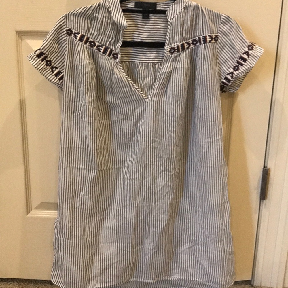 JCrew tunic shirt or beach coverup